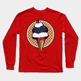 Flag of Thailand funny ice cream Long Sleeve T-Shirt